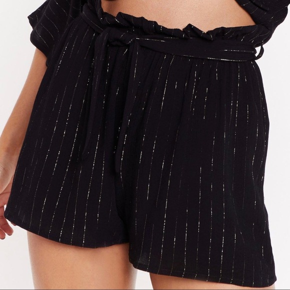 NASTY GAL 2 Piece Cover-Up Top and Shorts (never worn) - Picture 4 of 13